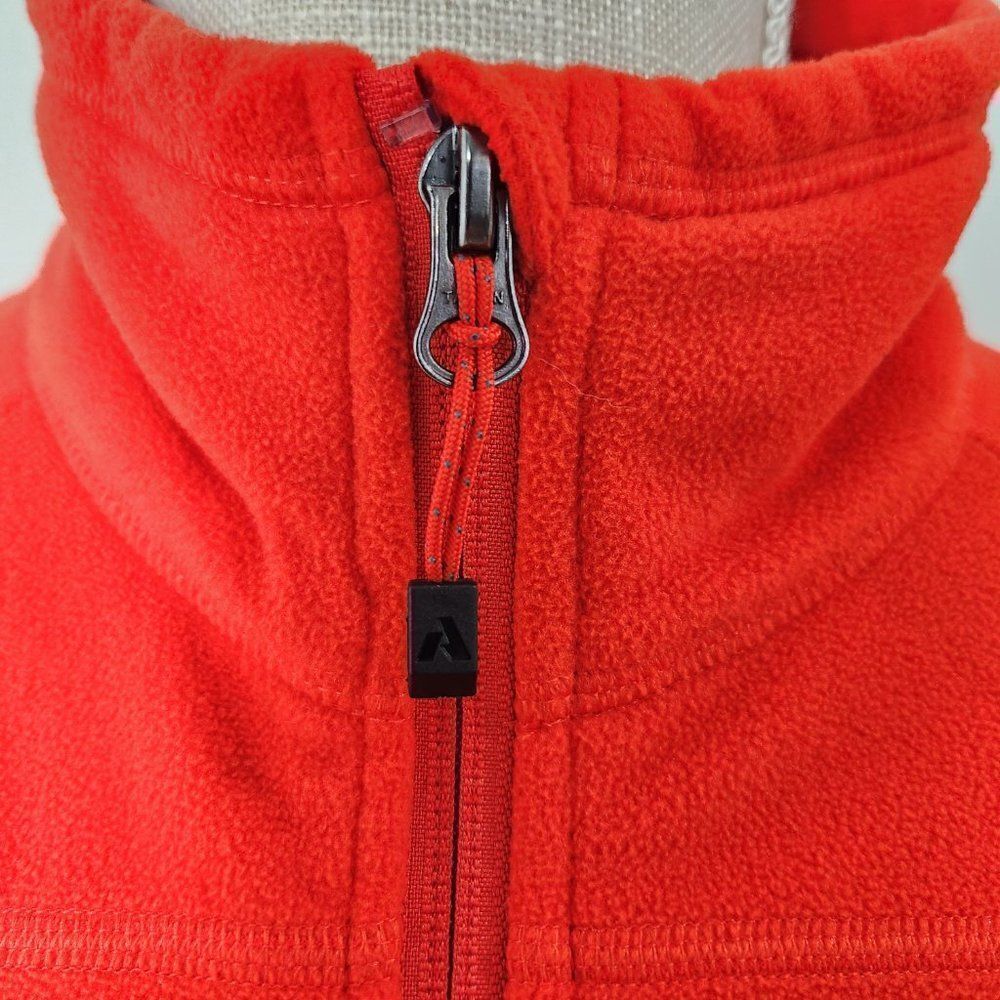 Eddie Bauer First Ascent Pullover Womens PL Red Fleece Hiking Climbing Gorpcore - Picture 3 of 14